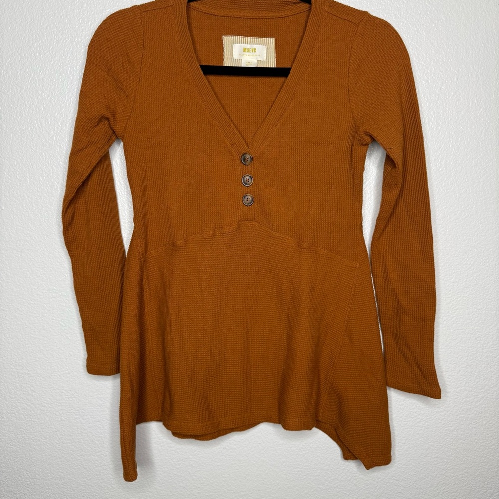 Anthropologie Maeve Eliza Henley Babydoll Tunic - Picture 3 of 6